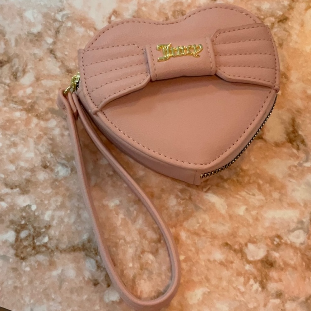 Juicy Couture Mauve Heart Mini Bag